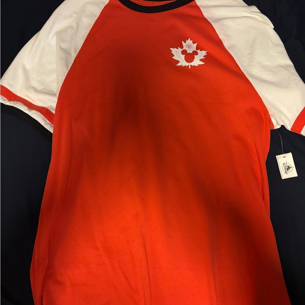 Disney Red and White Tee